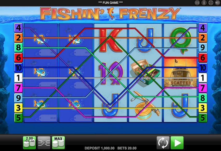 Fishin Frenzy Even Larger Catch Demo